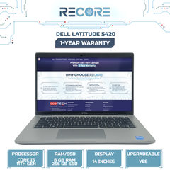 Dell Latitude 5420 - Premium Edition with 1-Year Warranty