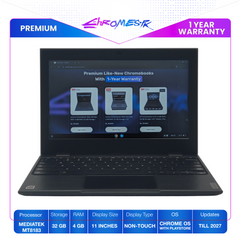 Lenovo Chromebook 100e - Premium Version with 1-Year Warranty