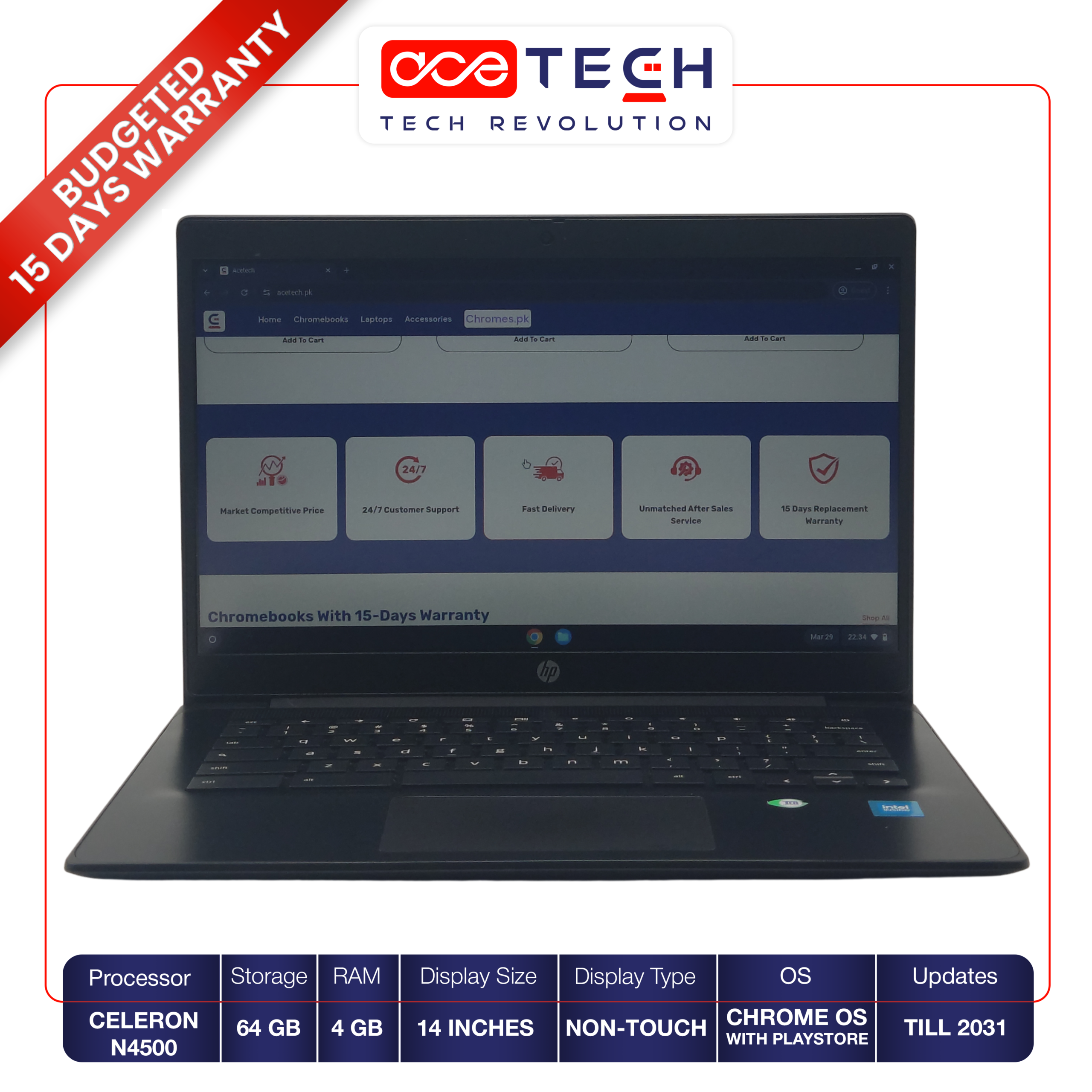 HP Chromebook 14 G7